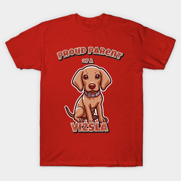 Vizsla dog cute T-Shirt by k9-tee